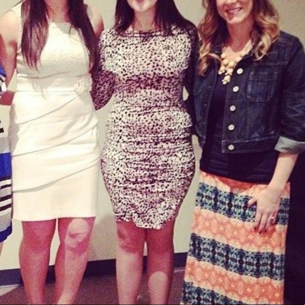 Jennifer Lopez cheetah print dress